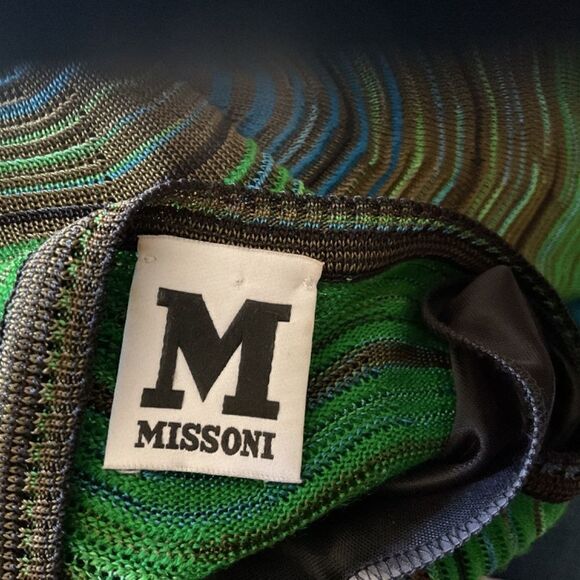 M Missoni Wave Jacquard Knit Long Sleeve Dress size 44 (8) ⭐️ - Picture 7 of 7
